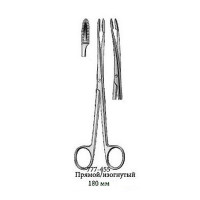 Корнцанг прямой/изогнутый 180 мм (455)